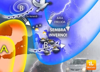 Prosegue almeno fino a domenica l'ondata di freddo