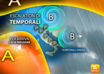 Probabile 'incursione' in Italia dell'anticiclone delle Azzorre