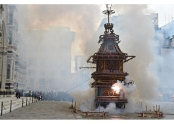 Secondo la tradizione è un segno di buon augurio e speranza