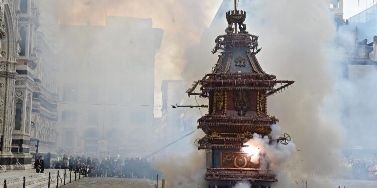 Secondo la tradizione è un segno di buon augurio e speranza