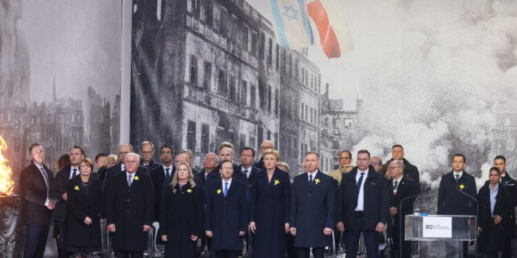 Discorso nell'80esimo anniversario della rivolta del ghetto