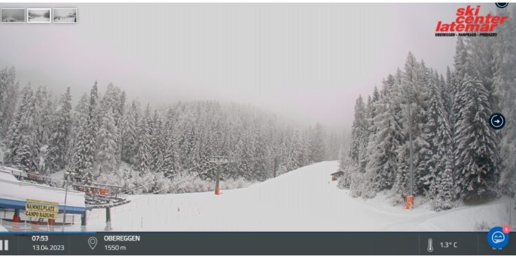 Colpo di coda di un inverno avaro di precipitazioni