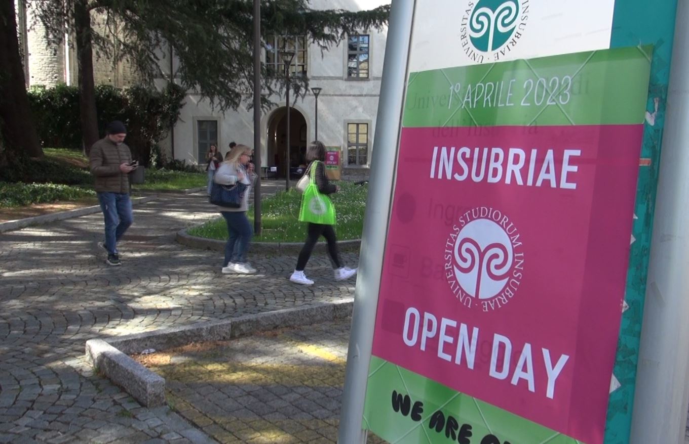Open day all’Università dell’Insubria. Tra Como e Varese accolte 1.600 aspiranti matricole