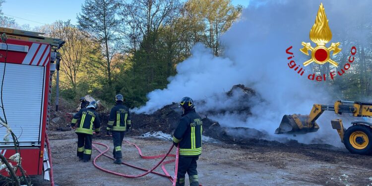 Alserio vigili del fuoco