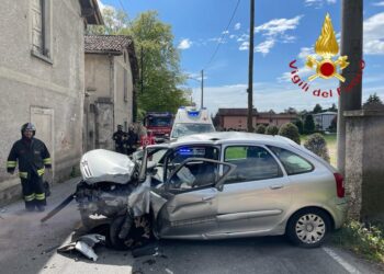 incidente stradale a Erba