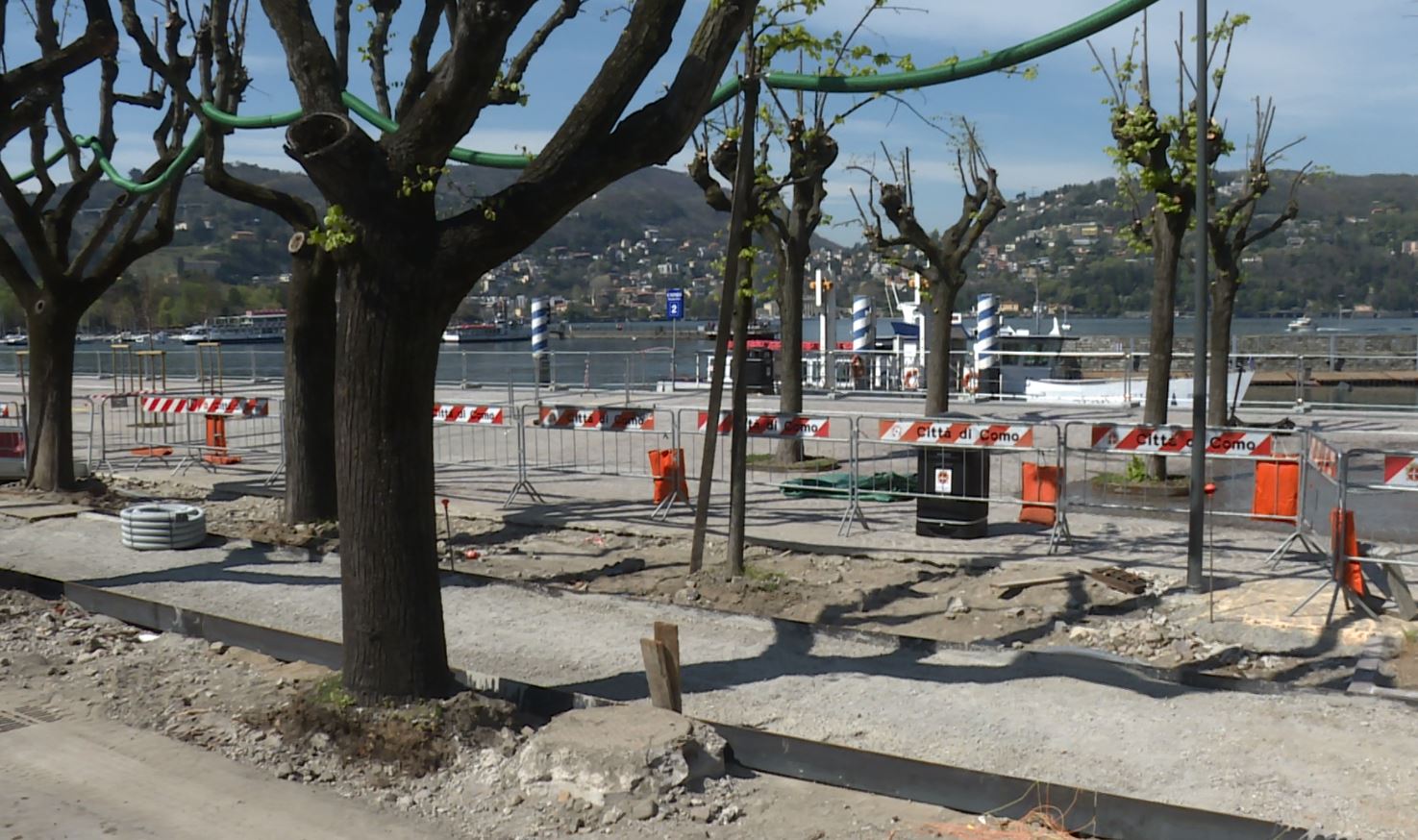 Lungolago di Como, domani aprirà il primo tratto di passeggiata