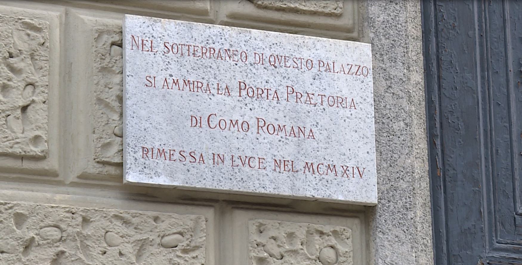 Como romana, gara deserta per il recupero di Porta Pretoria