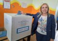 Dato parziale attesta candidata in vantaggio al 70%