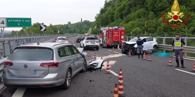 Anche tre feriti nello scontro avvenuto vicino Vittorio Veneto
