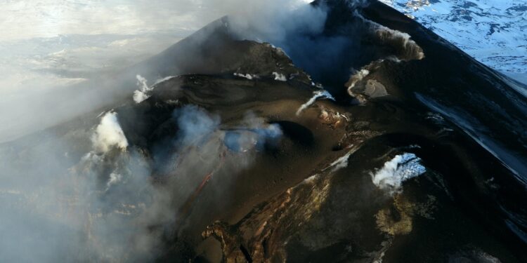 Sciame sismico sul vulcano