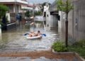 Con i remi per andare da una parte all'altra della città
