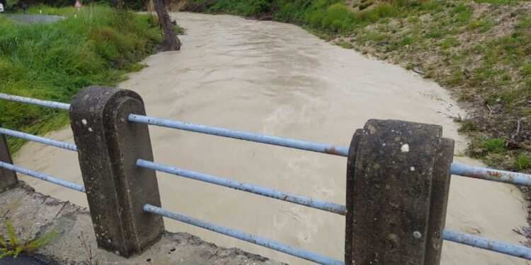 Annuncio del Comune colpito dall'alluvione il 15 settembre