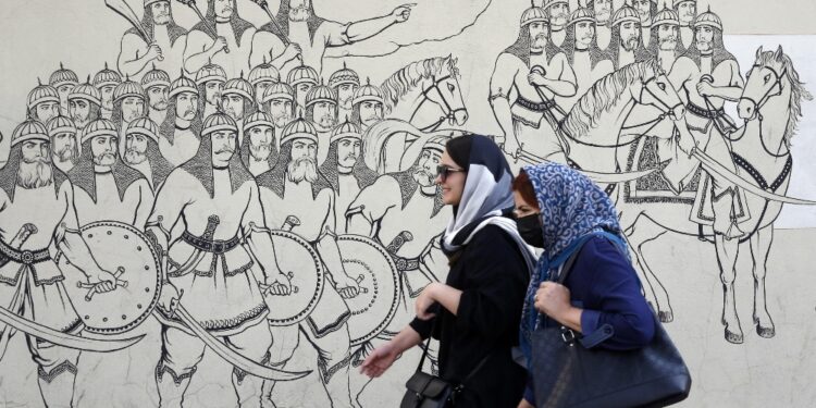 Durante le manifestazioni a Isfahan