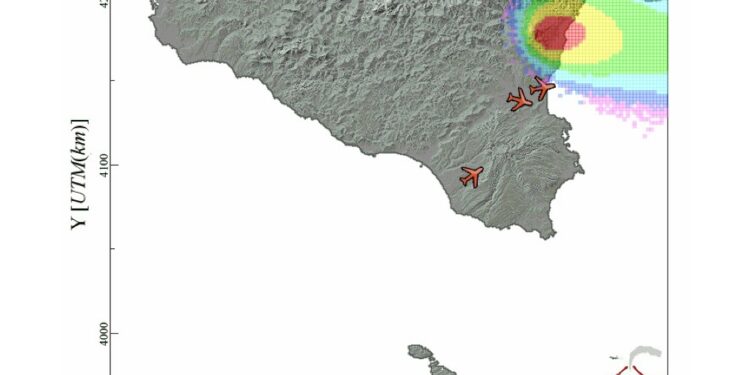 Registrato dall'Ingv alle ore 6.44 di questa mattina