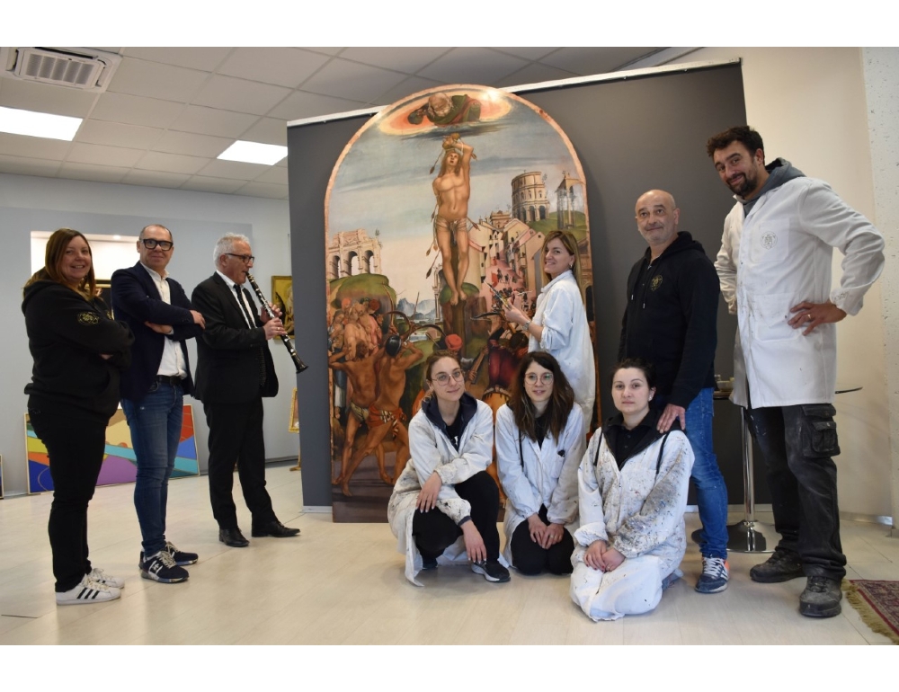 Una copia del martirio di San Sebastiano per re Carlo