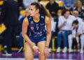 Asia Bonelli con la maglia di Trento (foto Alessio Marchi-Trentino Volley)