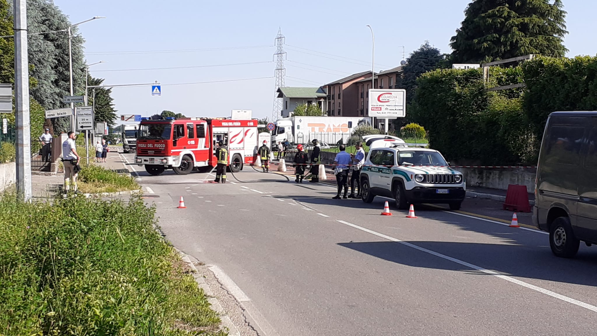 Scontro tra due moto a Cermenate, morto un uomo di 49 anni
