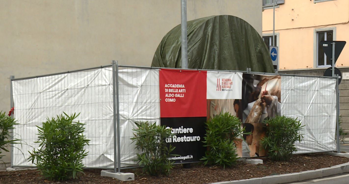 Restaurato il Caramellone di piazza San Rocco, domani l’inaugurazione