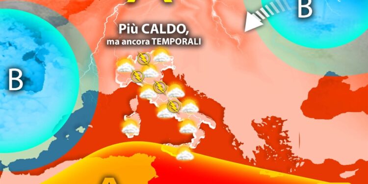 Previsioni del tempo in via di miglioramento