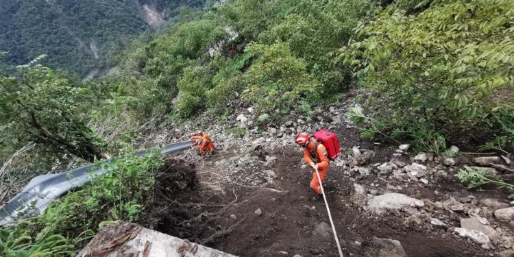 Cinque persone sono disperse