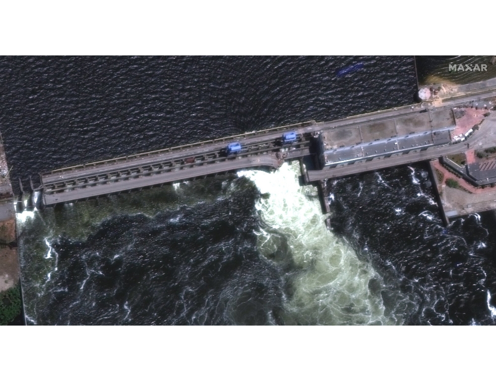 Kiev, ‘distruzione della diga deliberata dalla Russia’