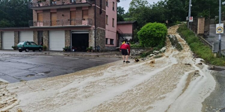 Nel territorio comunale smottamenti e allagamenti