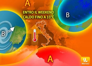 Nei prossimi giorni ancora possibile qualche temporale in Italia