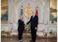 Così il presidente tunisino ha accolto la premier all'incontro