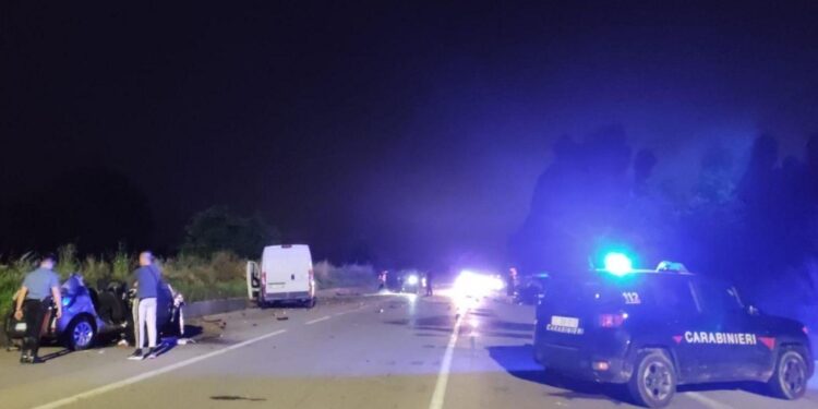 L'incidente questa notte sulla Nuova Bazzanese a Ponte Ronca