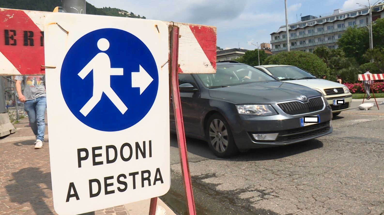 Piazza Cavour, lavori per le fognature e corsie ridotte. Ordinanza prorogata fino al 31 dicembre