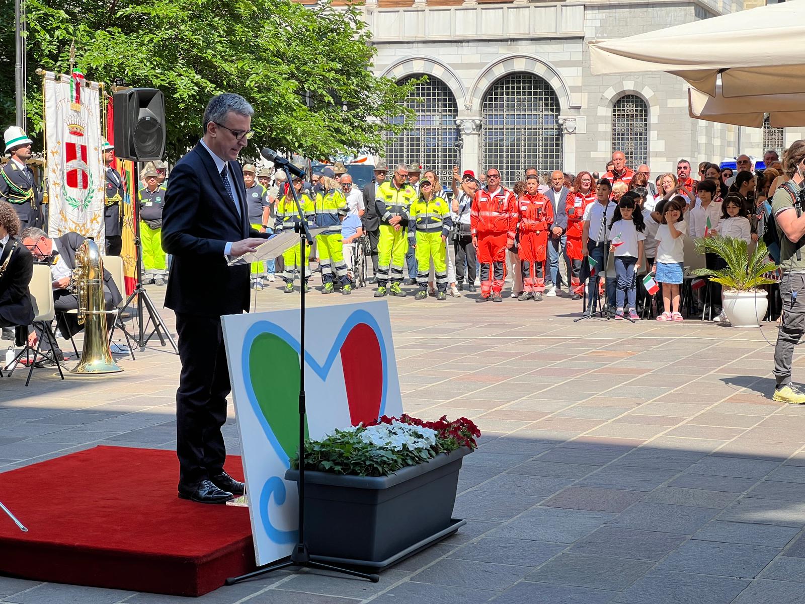 Il 2 giugno a Como, in diretta su Etv la Festa della Repubblica