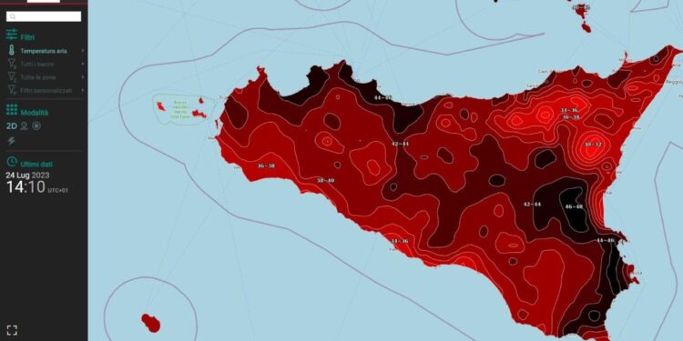 Rilevazione della Protezione civile regionale