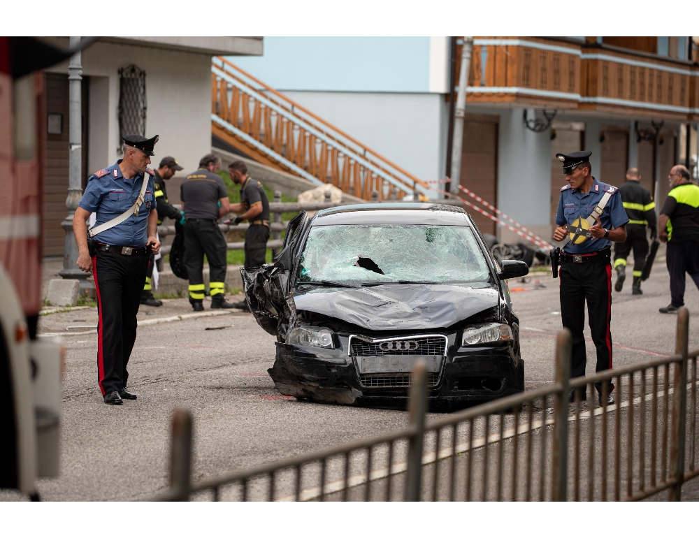 Famiglia travolta da auto, arrestata la conducente