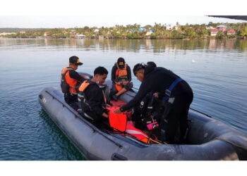 L'incidente al largo della costa dell'isola di Sulawesi