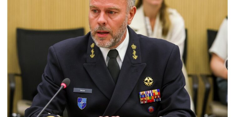 Ammiraglio Baeur: 'Non sarà a breve termine'
