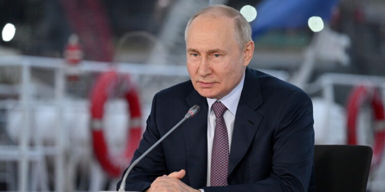 Il presidente russo sulla controffensiva ucraina