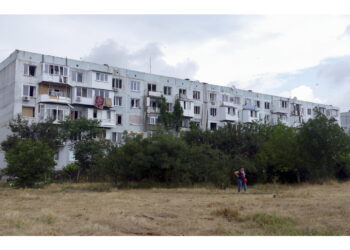 Anche nelle città di Kharkiv