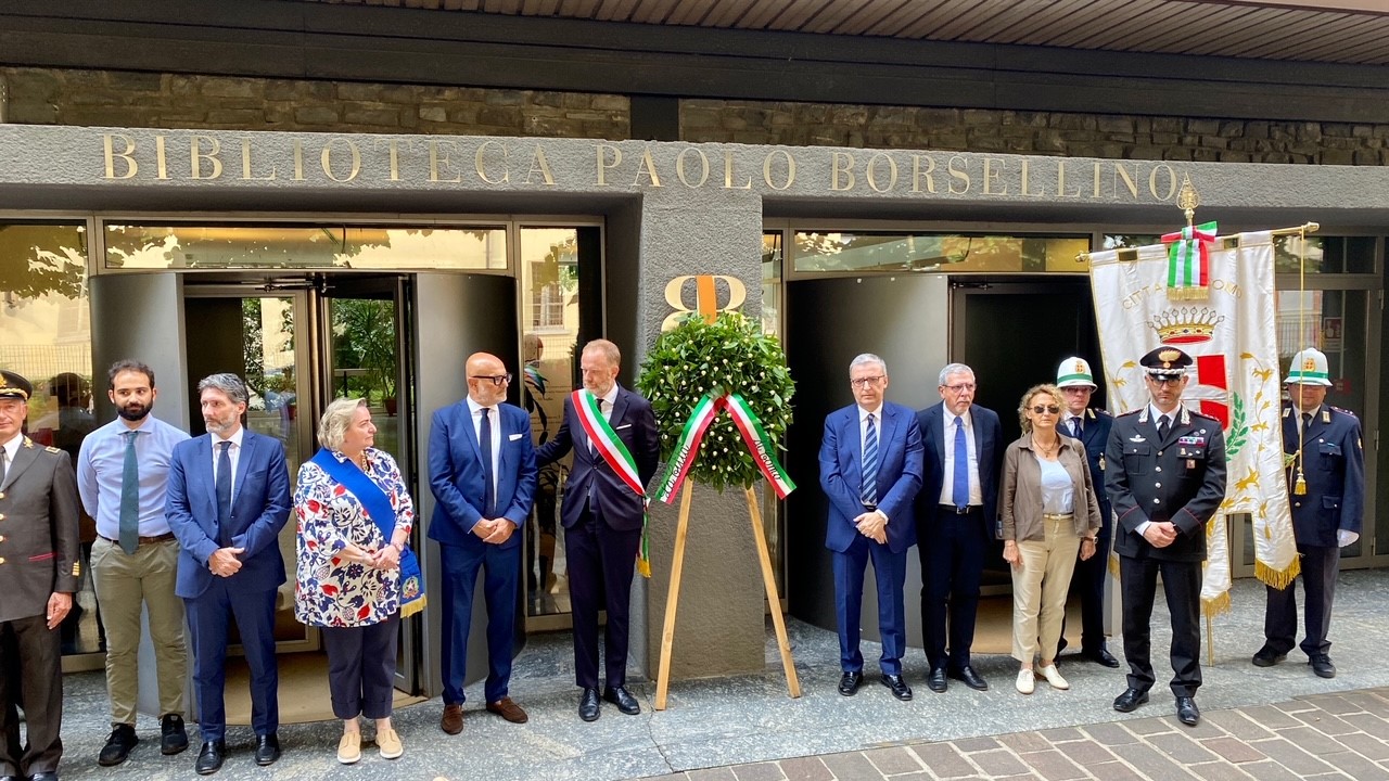 Strage di Via d’Amelio: Como ricorda Paolo Borsellino