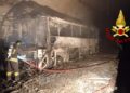 Incendio bus galleria Genova