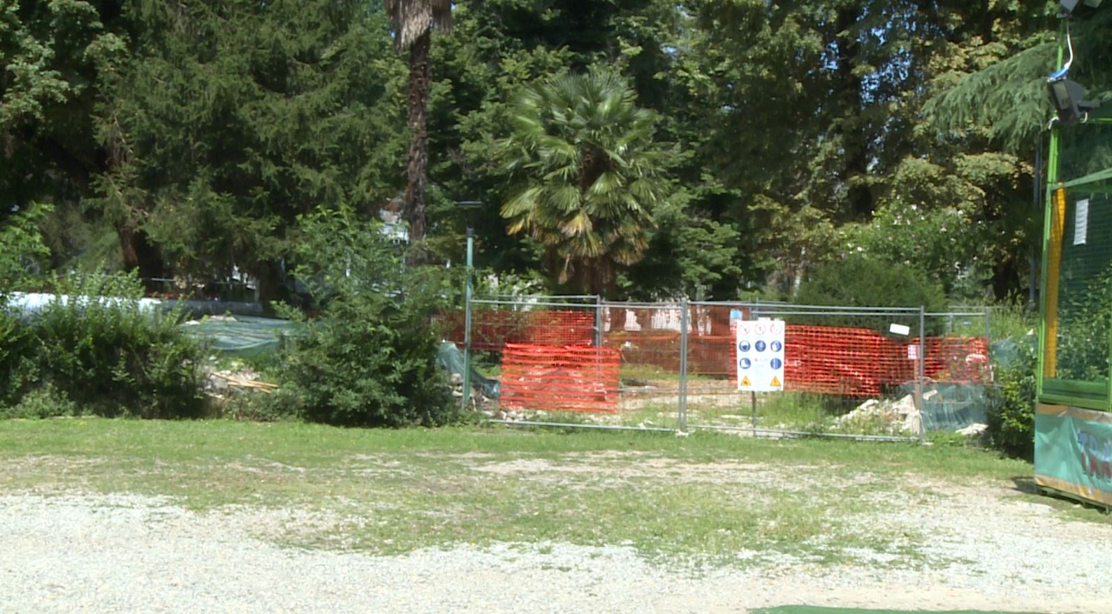 Cantiere dei giardini a lago di Como. Assegnazione dei lavori ancora ferma