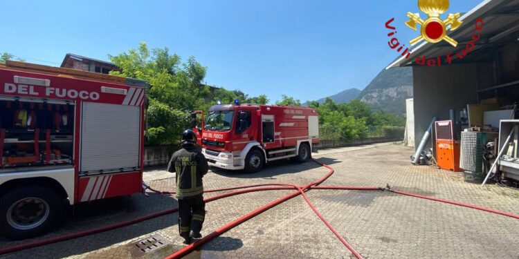 Incendio Castelmarte