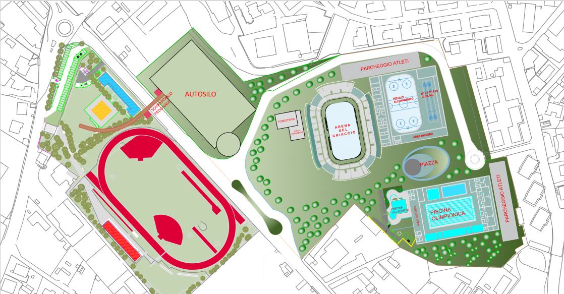 Derby per il Palaghiaccio federale. Il sindaco: “Se i fondi andassero a Varese sarebbe uno spreco”