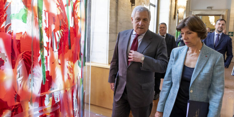 Tajani e Colonna: 'Problema comune che affronteremo insieme'