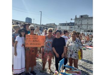 Domenica scorsa le forti polemiche allo storico lido Pedocin