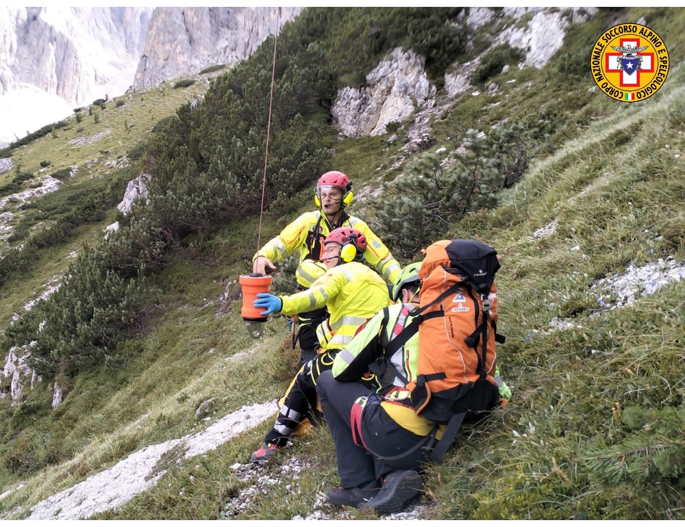 Precipita da sentiero sulle Dolomiti, morto giovane slovacco