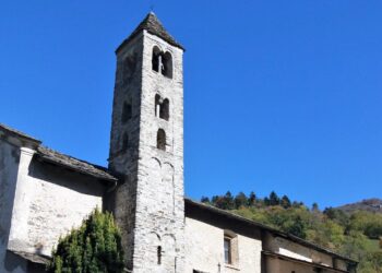 La chiesa romanica di San Pietro e Paolo a Barni