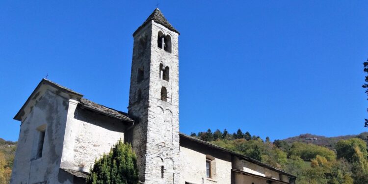 La chiesa romanica di San Pietro e Paolo a Barni