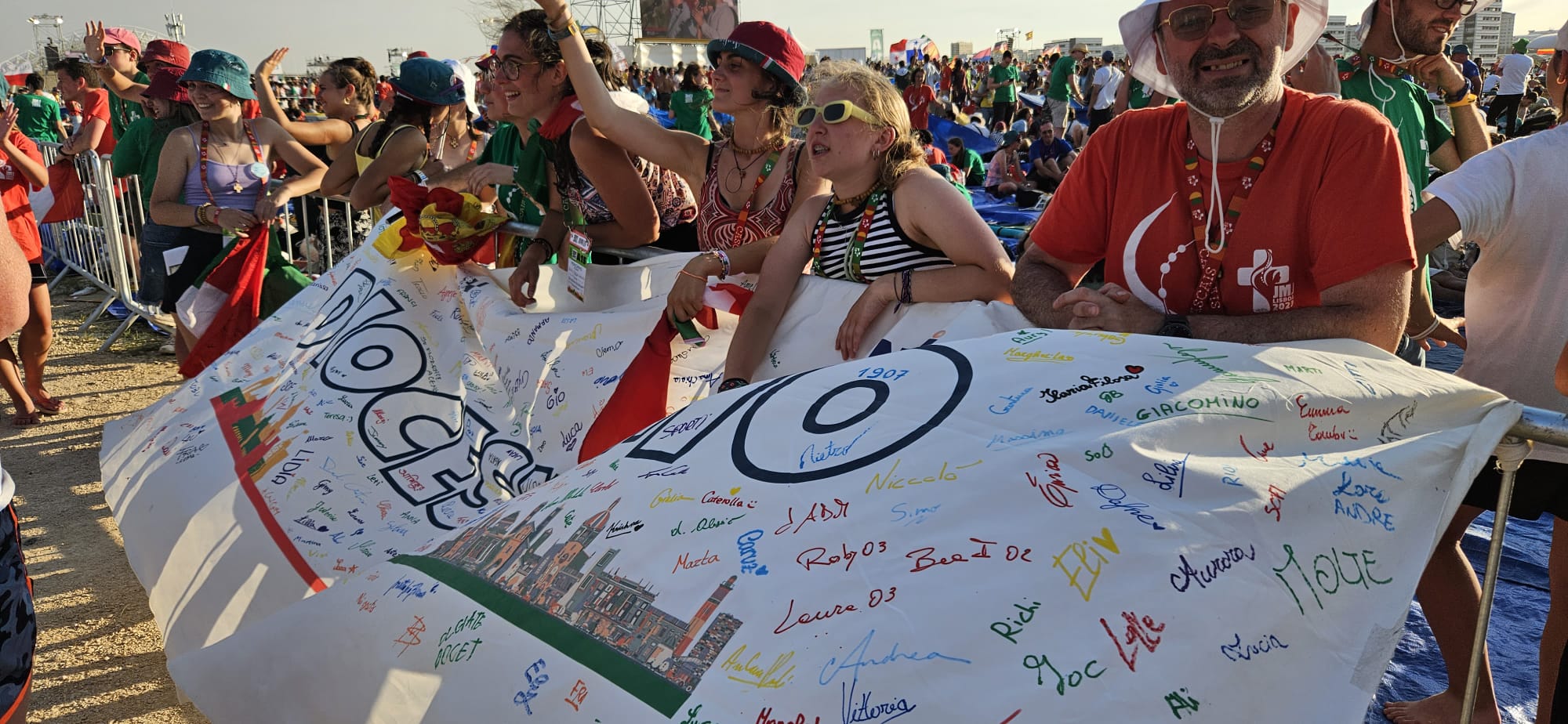 Giornata mondiale della Gioventù, oggi la tappa dei comaschi a Barcellona. Domani il rientro