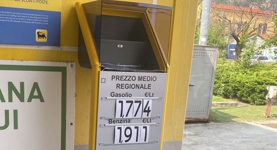 Caro Carburanti, da oggi per i benzinai obbligo di esporre il prezzo medio