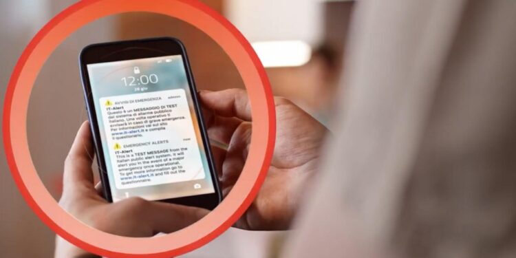 Arrivato il messaggio test per comunicare emergenze